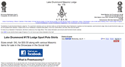 Desktop Screenshot of lakedrummond178.org
